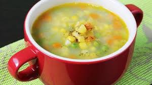 Veg corn soup